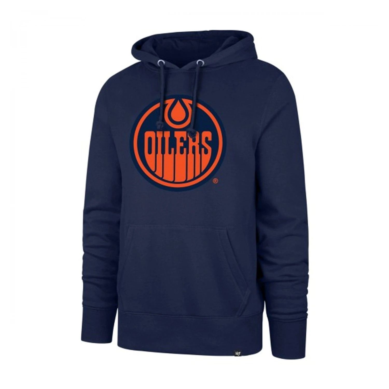 '47 BRAND Edmonton Oilers 47 Brand Imprint Headline Pullover Mens Hoodie