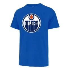 '47 BRAND Edmonton Oilers 47 Brand NHL Fan Tee Shirt Royal