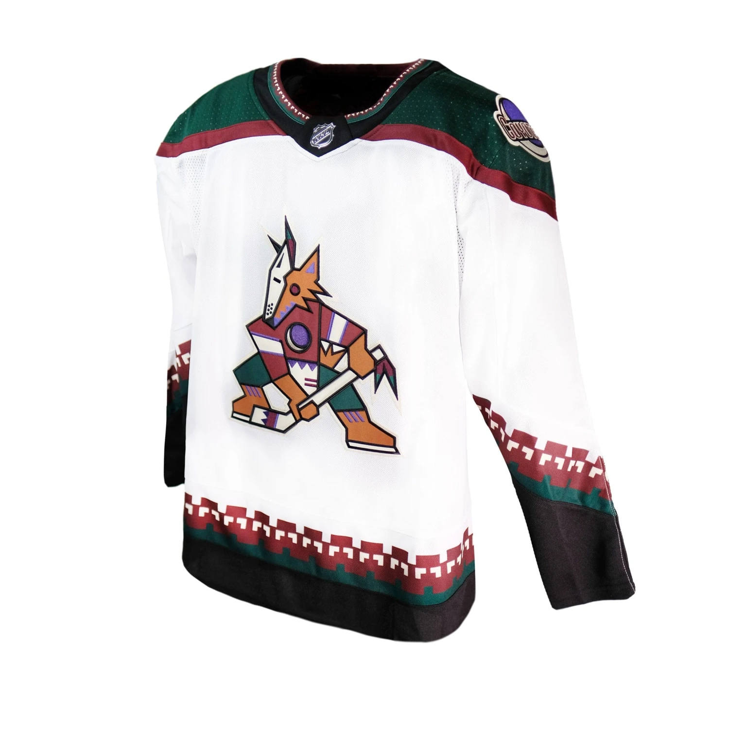Arizona Coyotes Away Adidas PrimeGreen Senior Jersey - Image 2