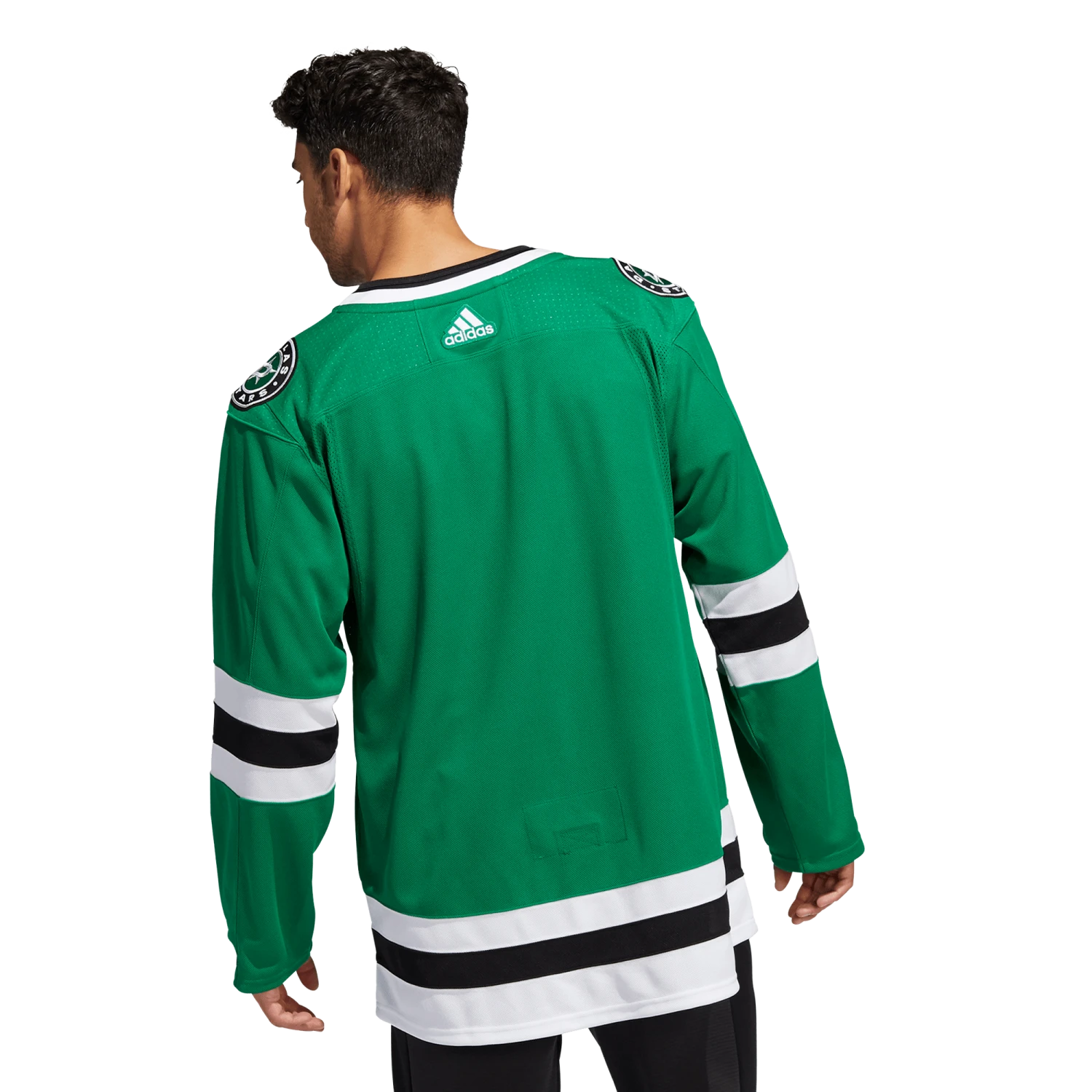 Dallas Stars Home Adidas PrimeGreen Senior Jersey - Image 4