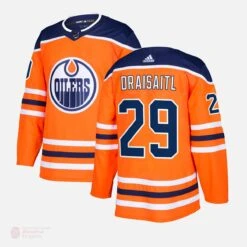 Edmonton Oilers Home Adidas Authentic Senior Jersey - Leon Draisaitl