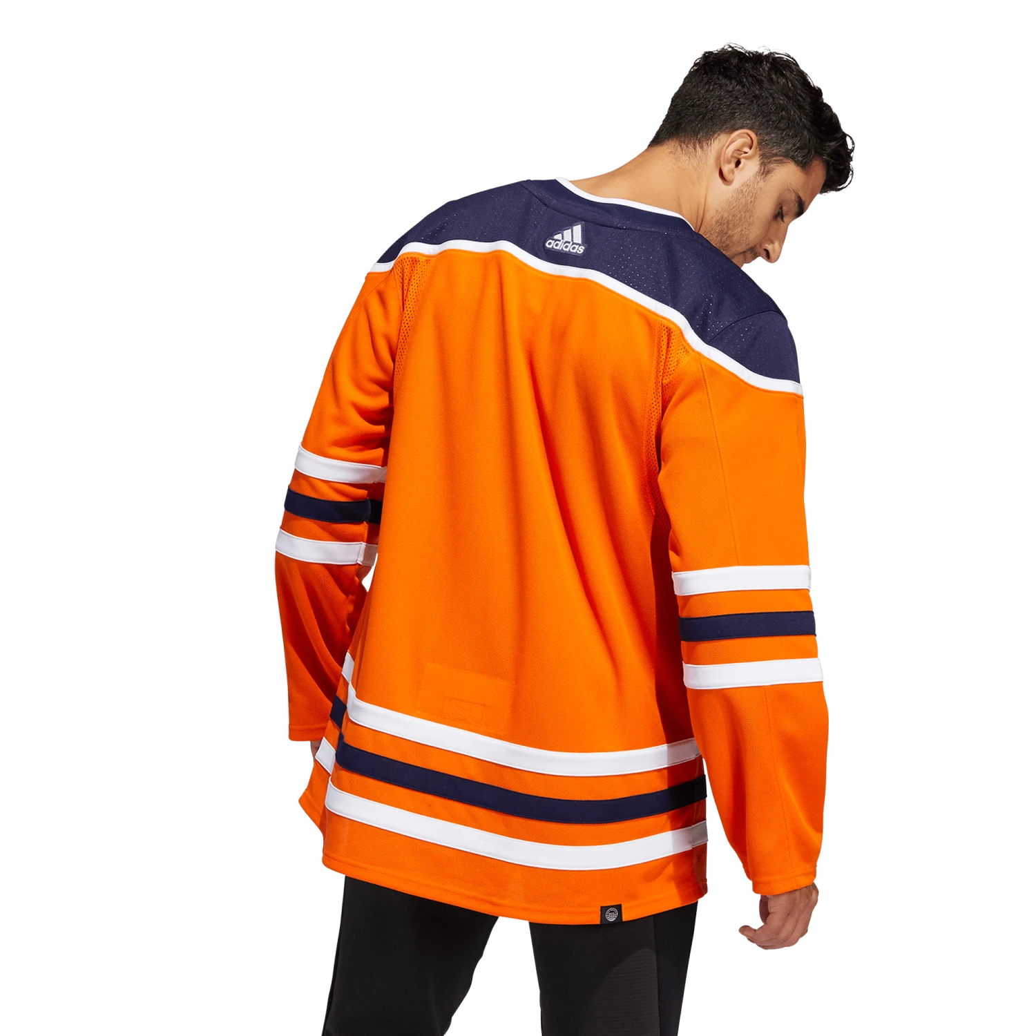 Edmonton Oilers Home Adidas PrimeGreen Senior Jersey (2021) - Image 4