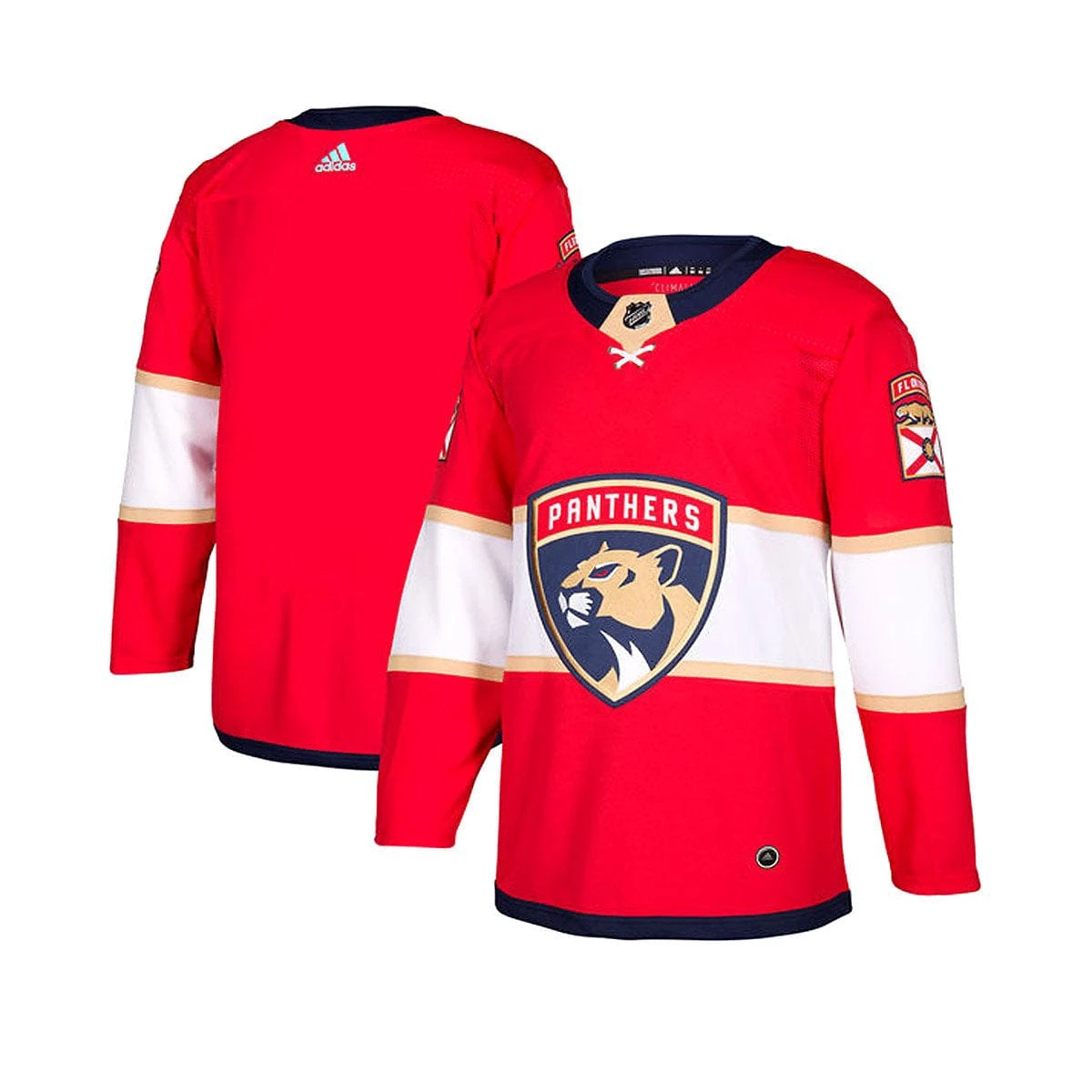 Florida Panthers Home Adidas Authentic Senior Jersey