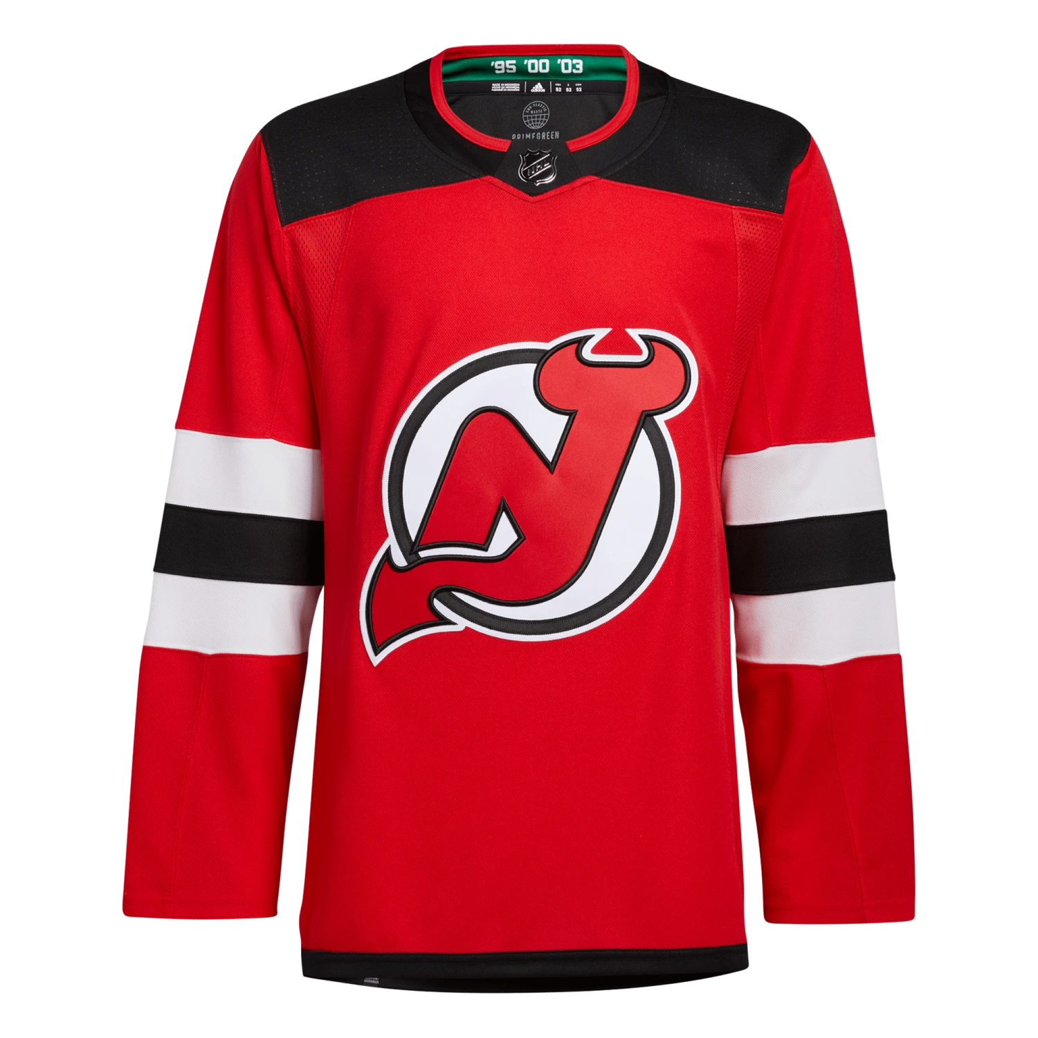 New Jersey Devils Home Adidas PrimeGreen Senior Jersey