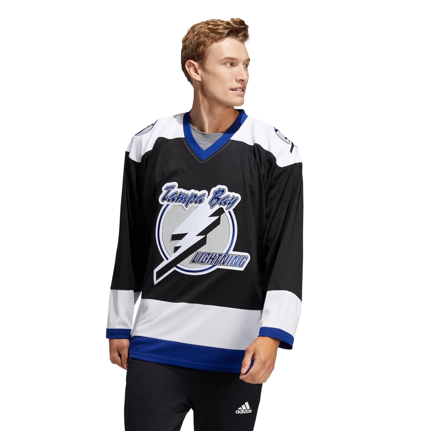 Tampa Bay Lightning Adidas Team Classic Senior Jersey - Image 2