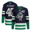 Vancouver Canucks Adidas PrimeGreen Reverse Retro Senior Jersey - Elias Pettersson