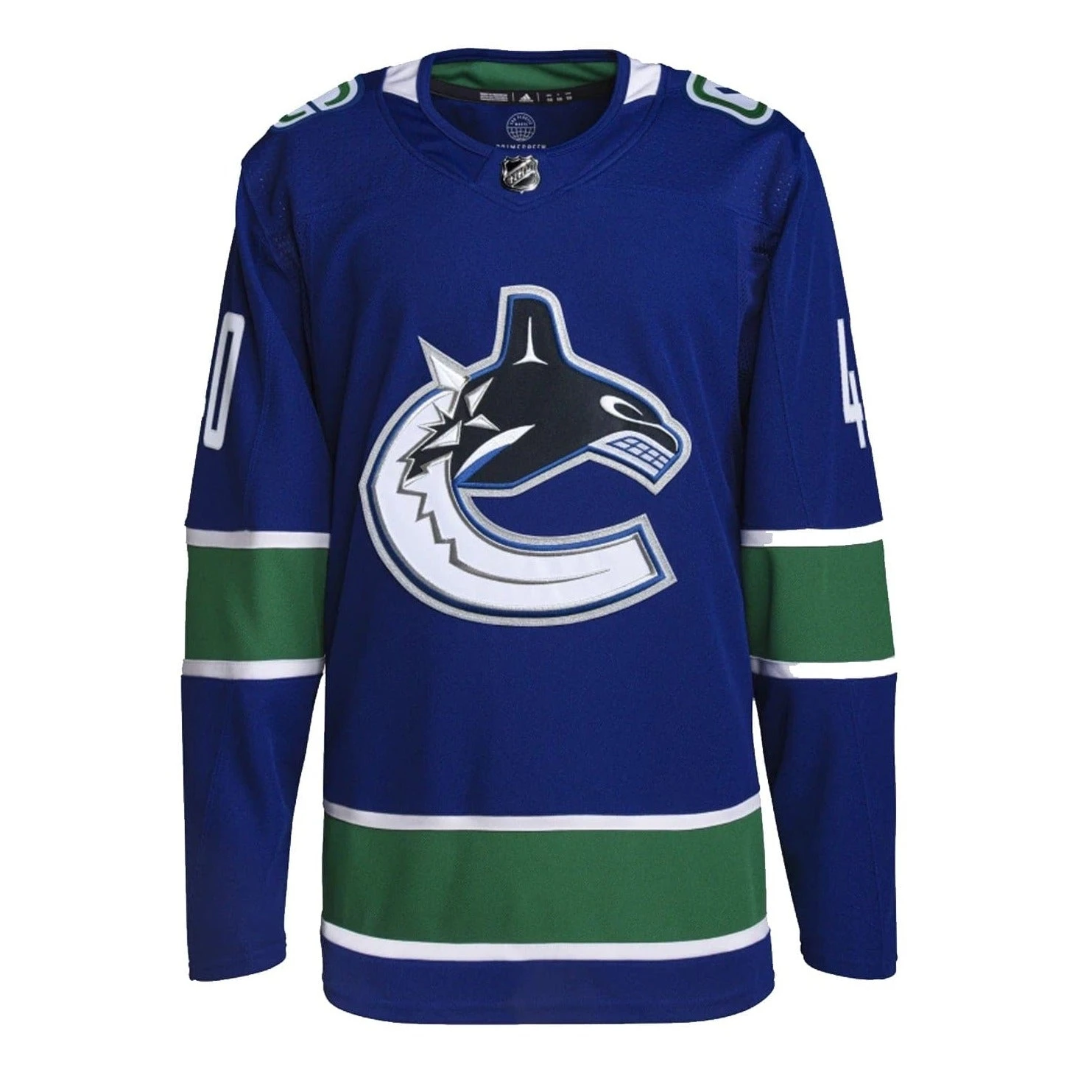 Vancouver Canucks Home Adidas PrimeGreen Senior Jersey - Elias Pettersson - Image 3