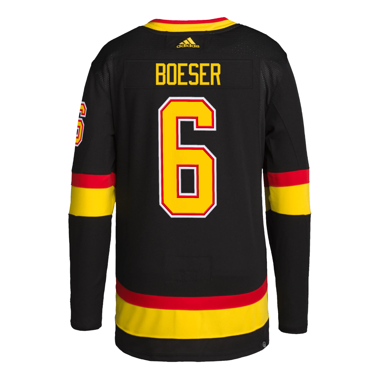 Vancouver Canucks Skate Adidas PrimeGreen Senior Jersey - Brock Boeser - Image 3