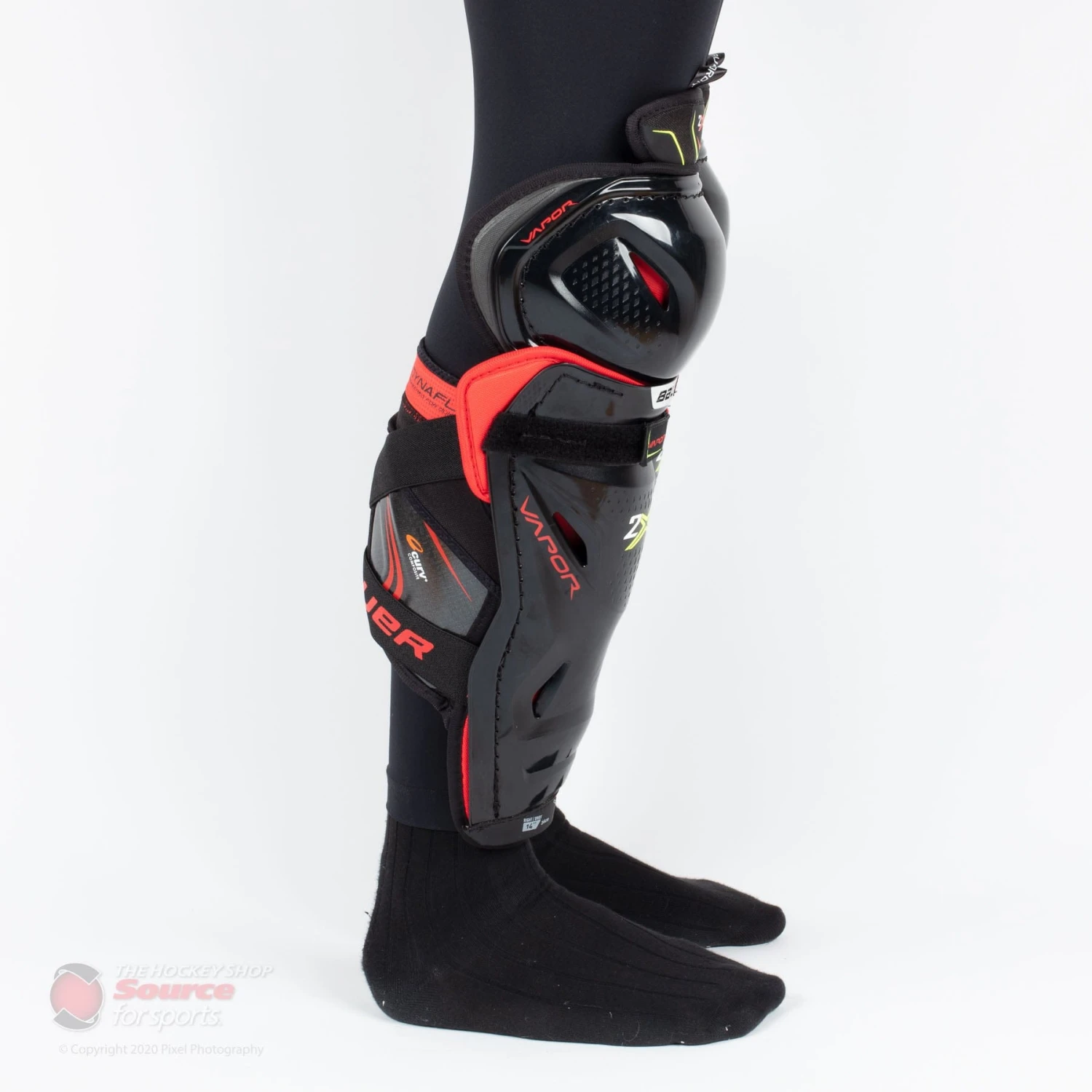 Bauer Vapor 2X Pro Senior Hockey Shin Guards - Image 4