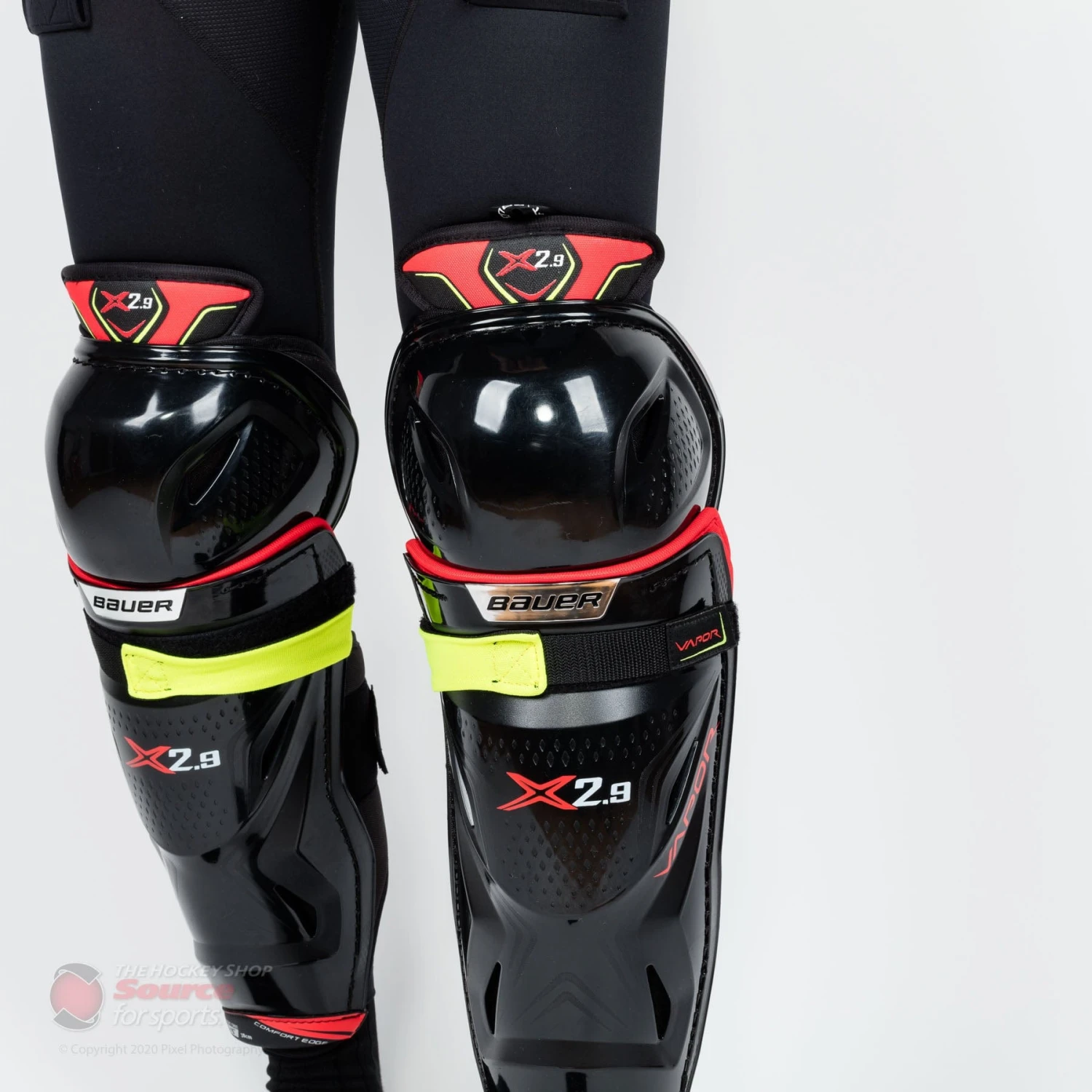 Bauer Vapor X2.9 Senior Hockey Shin Guards - Image 3