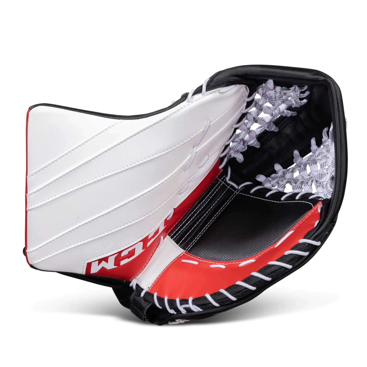 CCM Extreme Flex E5.9 Intermediate Goalie Catcher - Source Exclusive - Image 14