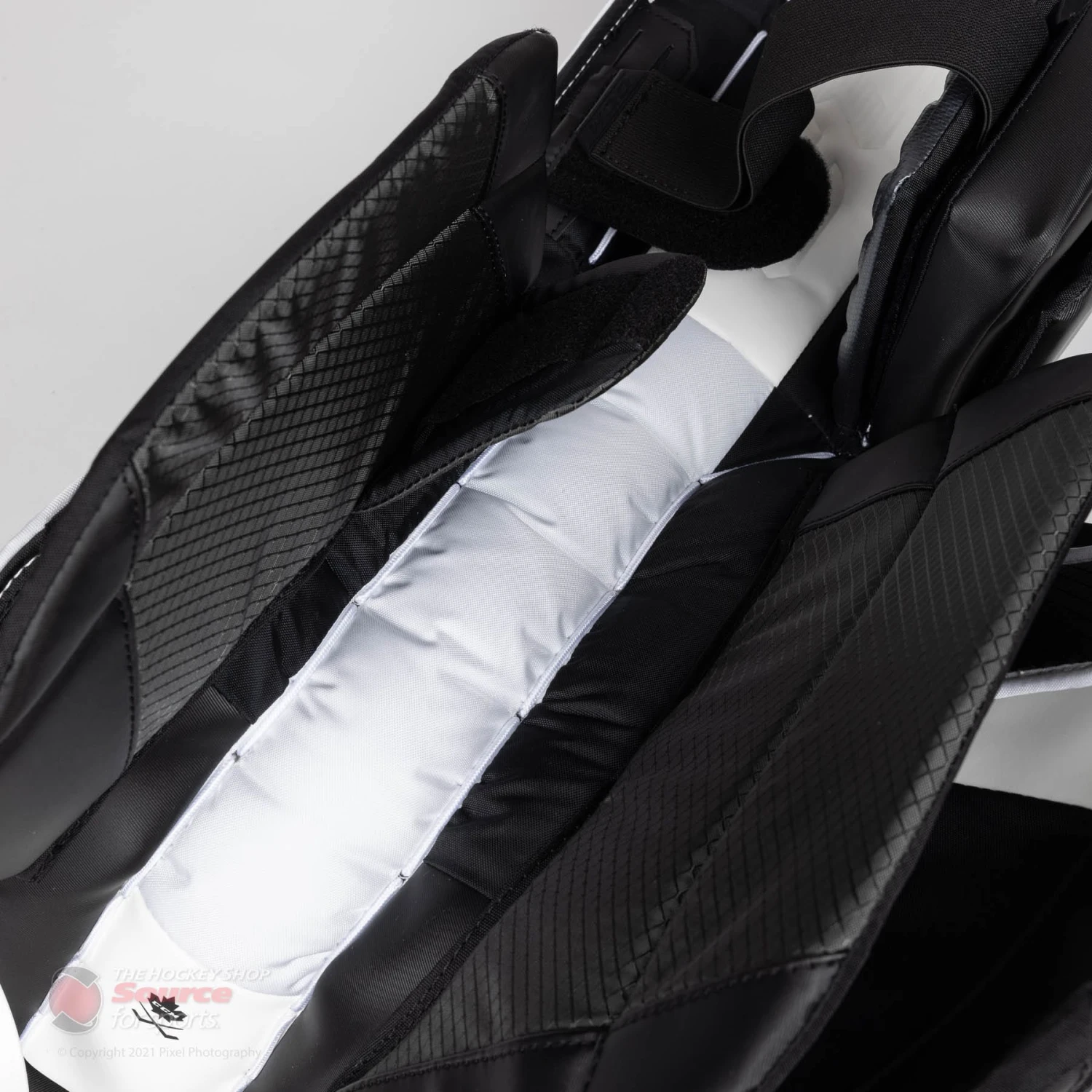 CCM Extreme Flex E5.9 Intermediate Goalie Leg Pads - Source Exclusive - Image 11