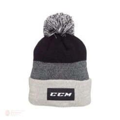 CCM Team Fleece Pom Knit 2.0 Youth Toque