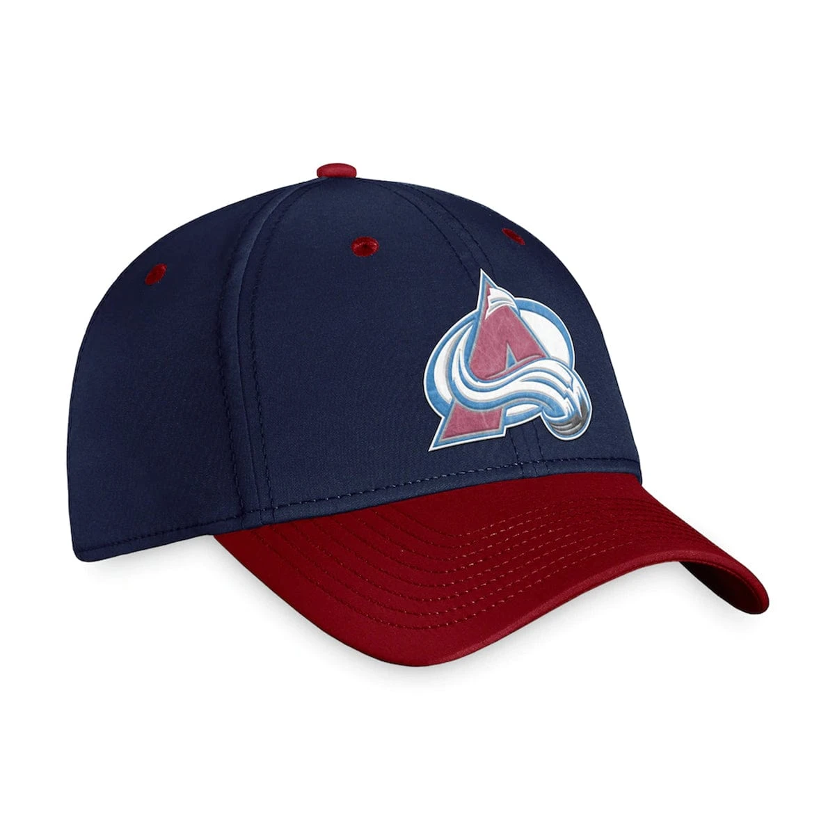Colorado Avalanche Fanatics Authentic Pro Draft Flexfit Hat - Image 3