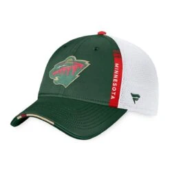 Minnesota Wild Fanatics Authentic Pro Draft Structured Trucker Hat