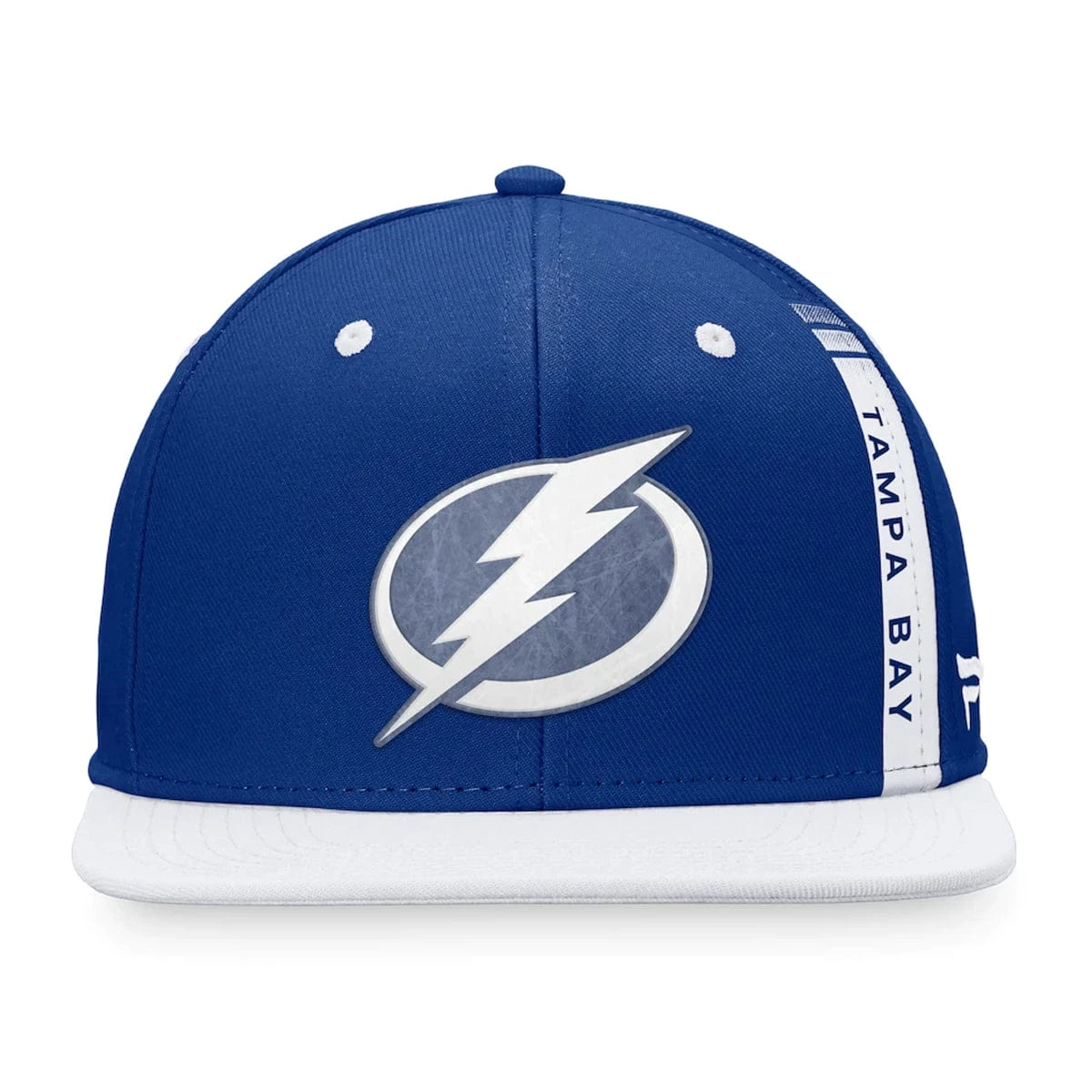 Tampa Bay Lightning Fanatics Authentic Pro Draft Snapback Hat - Image 2
