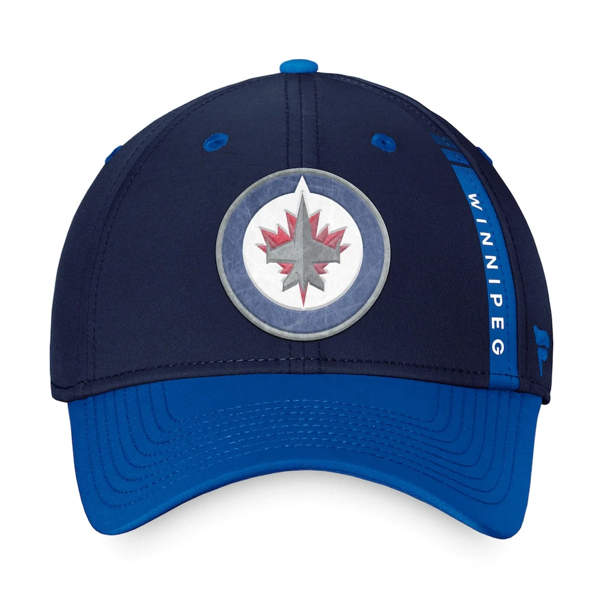 Winnipeg Jets Fanatics Authentic Pro Draft Flexfit Hat - Image 2