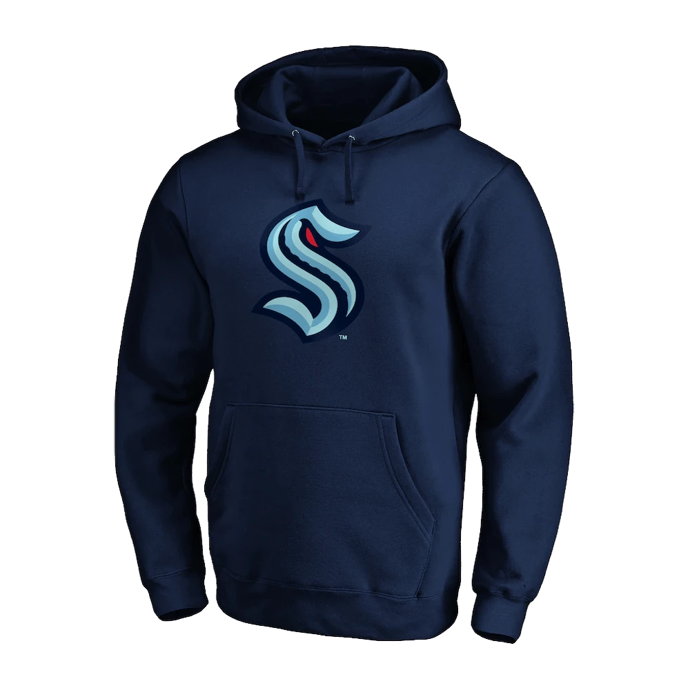 Seattle Kraken Fanatics Primary Logo Mens Hoodie