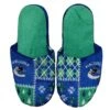 Forever Collectibles NHL Adult Ugly Slippers - Vancouver Canucks