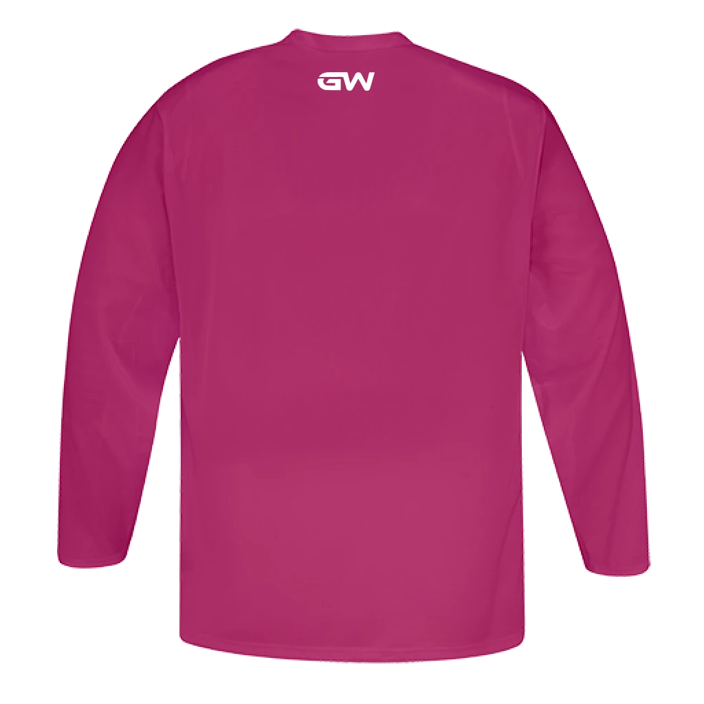 GameWear GW5500 ProLite Series Junior Hockey Practice Jersey - Pink - Image 2