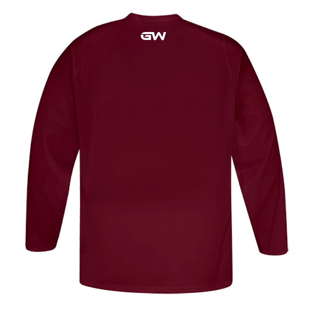 GameWear GW5500 ProLite Series Senior Hockey Practice Jersey - Crimson - Image 2