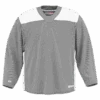 GameWear GW6500 ProLite Series Senior Hockey Practice Jersey - Grey / White