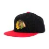 Chicago Blackhawks Alternate Logo - American Needle NHL Vintage Wool Replica Two Tone Snapback Hat