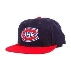 Montreal Canadiens - American Needle NHL Vintage Wool Replica Two Tone Snapback Hat
