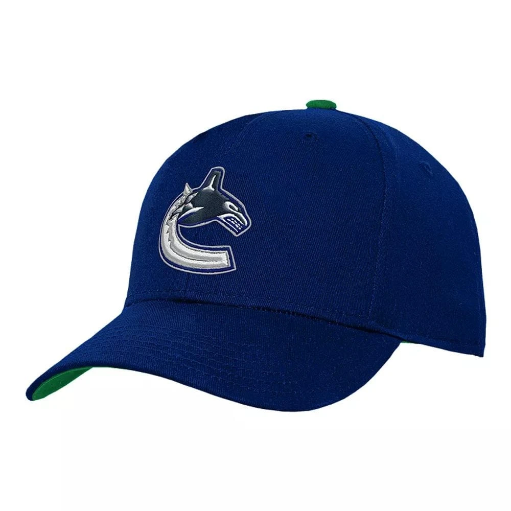 Vancouver Canucks Outer Stuff NHL Precurve Youth Snapback Adjustable Hat