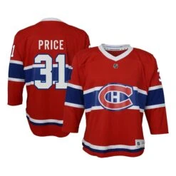 Montreal Canadiens Home Outer Stuff Replica Junior Jersey - Carey Price