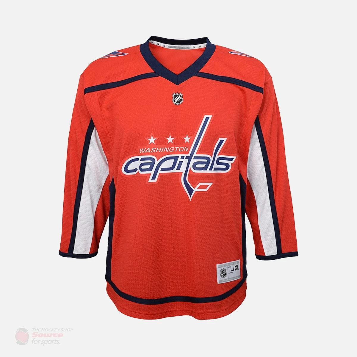 Washington Capitals Home Outer Stuff Replica Junior Jersey - Image 2