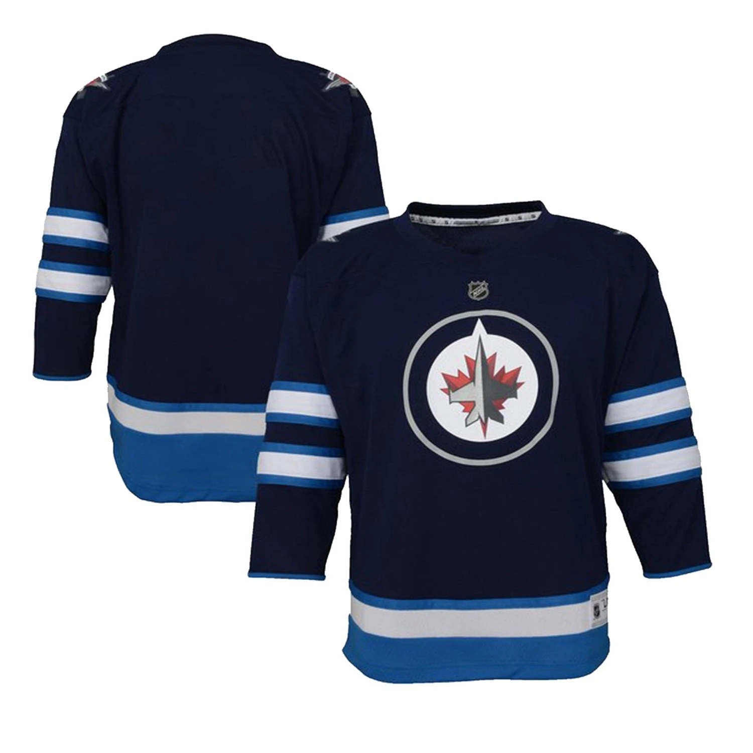 Winnipeg Jets Home Outer Stuff Replica Youth Jersey