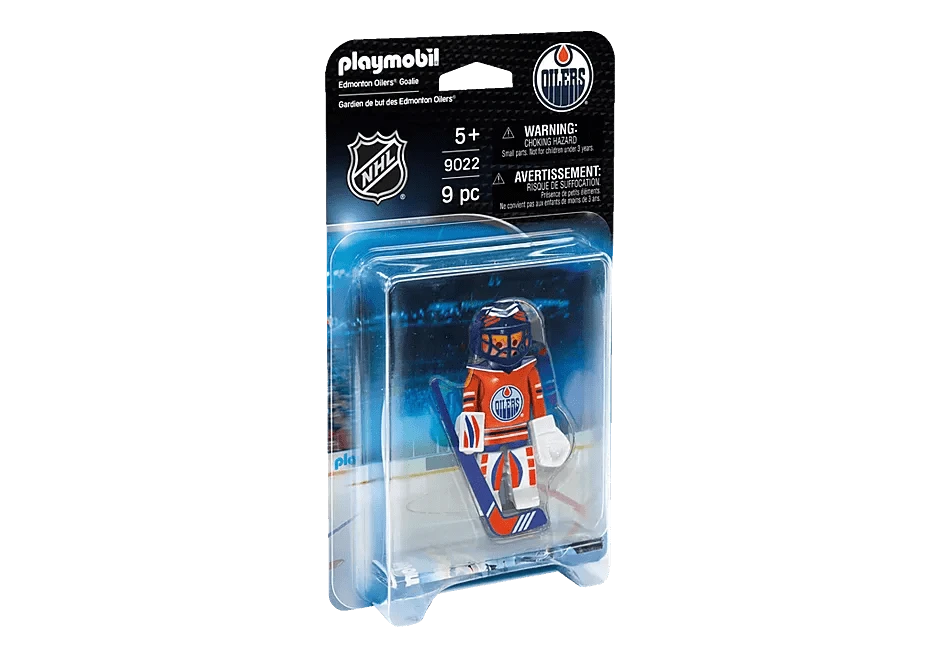 Playmobil NHL Hockey Goalie - Edmonton Oilers