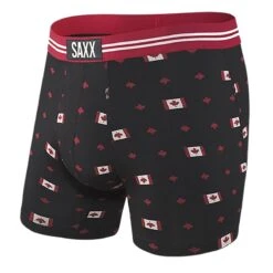 Saxx Vibe Boxers - Black True North
