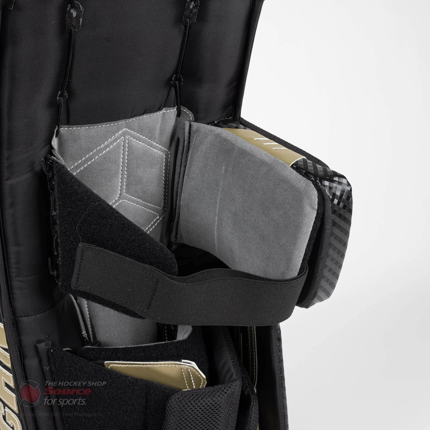 Vaughn Velocity V9 Pro Carbon Senior Goalie Leg Pads - Pulse Graphic - Image 10