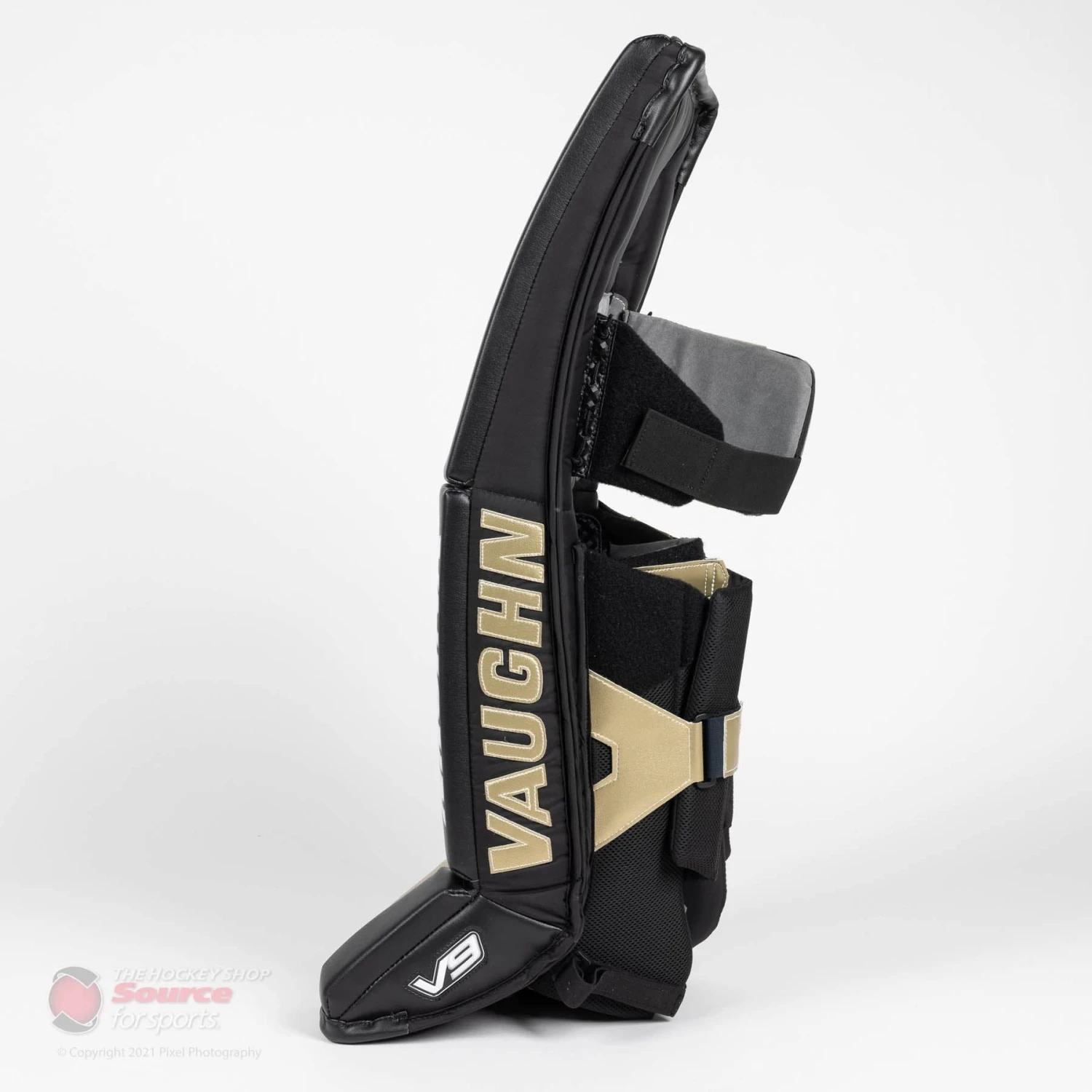 Vaughn Velocity V9 Pro Carbon Senior Goalie Leg Pads - Pulse Graphic - Image 4