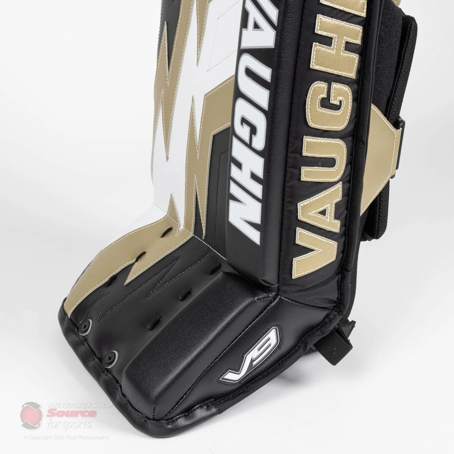 Vaughn Velocity V9 Pro Carbon Senior Goalie Leg Pads - Pulse Graphic - Image 8