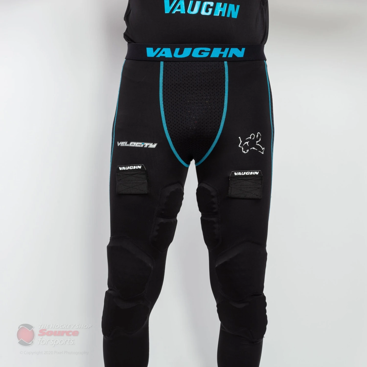Vaughn Velocity V9 Pro Senior Goalie Baselayer Padded Pants - Image 2