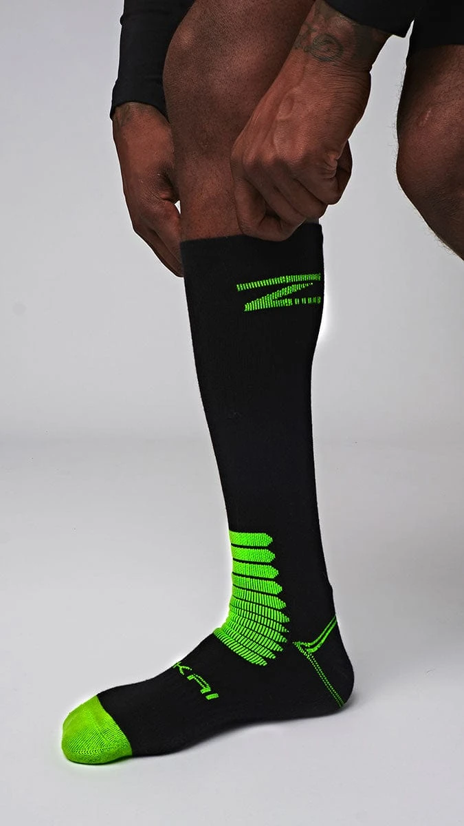 Zenkai Compression Lace Bite Skate Sock - Image 4